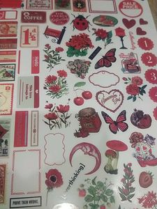 Customisable Journal Aesthetic Theme StickersKit