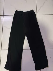 Black Wide Leg Lounge Pants