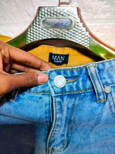 Unique Two-Tone Jeans