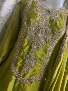 🎉Elegant Green Kurta Set