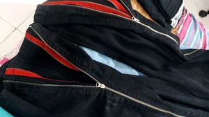 Black Jeans with Zippers