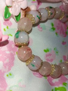 Beaded Stone Bracelet