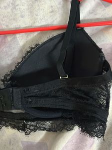 Elegant Black Lace Bra