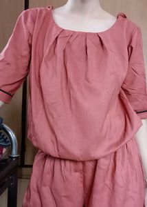 PRICE DROP-Brick Red Romper