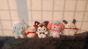 Sanrio Plush Keychain Lot