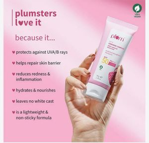 Plum Oat &amp; Ceramide Complex Mineral Sunscreen SPF