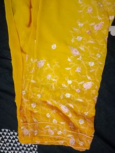 Yellow Saree