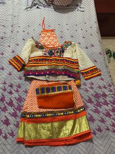 Lehenga Choli  with Bangles and Jewelry