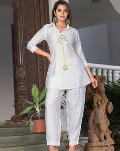 Elegant White Kurta Set