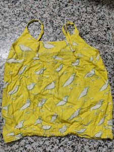 Cute Yellow Birdie Tank