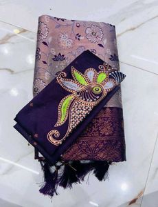 Kupera Silk Saree With Working Blouse