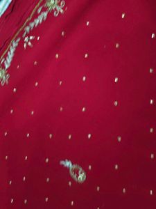 Pure Georgette Aari Tari Zari Saree..♥️