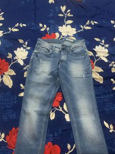 Light Wash Denim Jeans