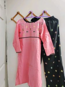 Stitched Kurthi And Bottom