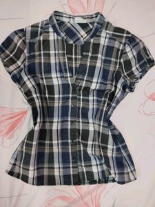 Plaid Flannel Top