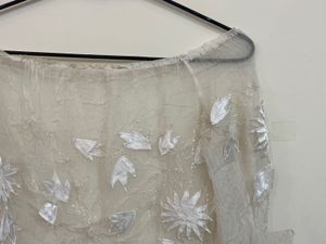 White Pinterest Off Shoulder Top
