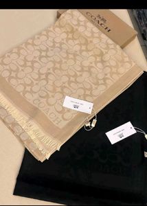 coach  silk scarves / stoles unisex