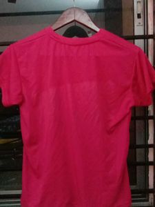Pink Heart Graphic Tee