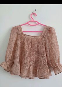 Floral Long Sleeve Top