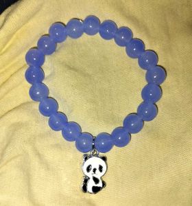 Panda Charm Beaded Bracelet