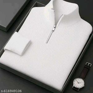 Stylish White Knit Sweater pack 1