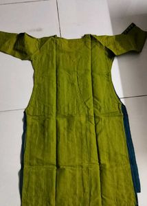 Green And Blue Kurti
