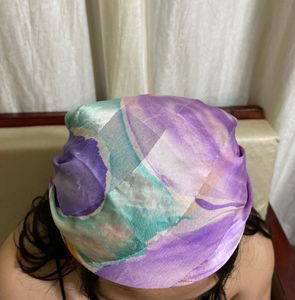 YSL Floral Scarf