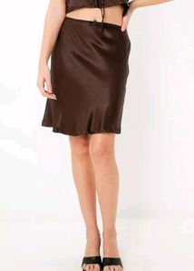 Zara Very Stylish Satin Skirt