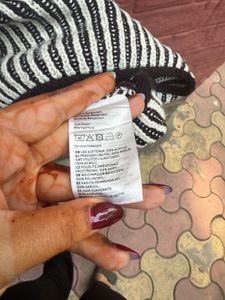 H&amp;M Striped Knit Sweater