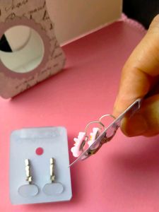 Floral Design2 Earrings Pair