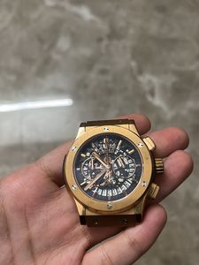 Stunning HUBLOT gold-Tone Skeleton