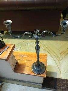Elegant Silver Candelabra