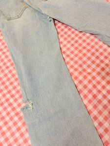 Ripped Light Wash Jeans