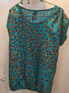 Denim Brand by Shoppers Stop | Abstract Print Top