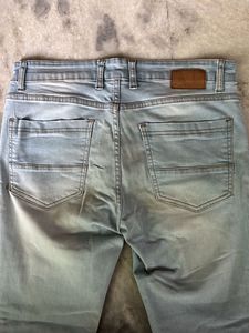 Distressed Denim Jeans