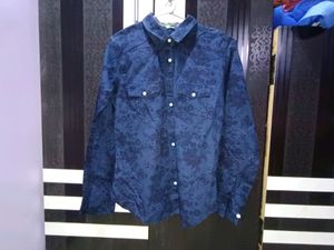 Florar Print Navy Blue Shirt...