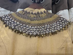 Embroidered tara work  Party gown