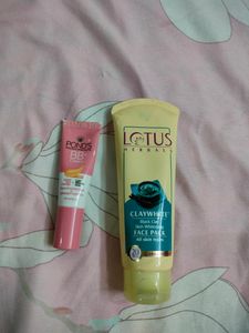 Ponds BB Cream And Lotus Claywhite Face Pack