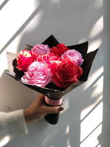 Rose Bouquet - Handmade Fabric Flowers