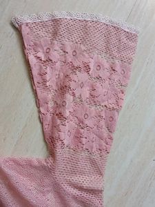 Vintage Pink Lace Cardigan and denim jacket