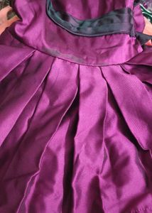 Girls Purple Party Dress
