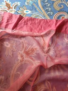 Pink Embellished Saree