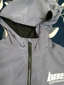 Color Blocked Windbreaker Jacket