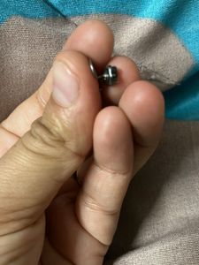 Green Clover Nose Ring