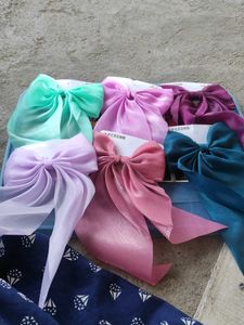 Colorful Bow Scrunchies