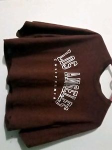 Brown LA Graphic Tee