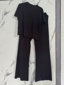 Black Comfortable Co-ord Set