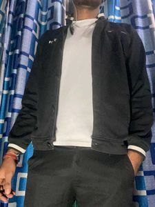 Men's Black Casual Jacket