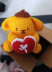 Pompompurin Crochet Plush