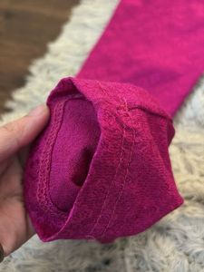 Magenta Patterned Leggings